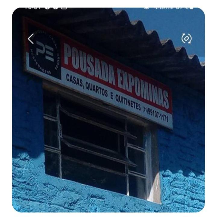 Quitinete Expominas Suite Ar 贝洛哈里桑塔 外观 照片